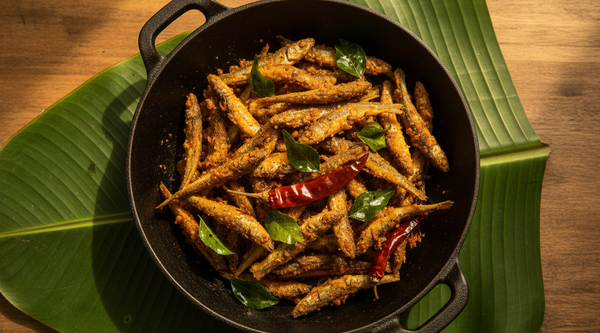 How to Cook Milk Anchovies (Paal Nethili) – Traditional Tamil Nadu Recipe