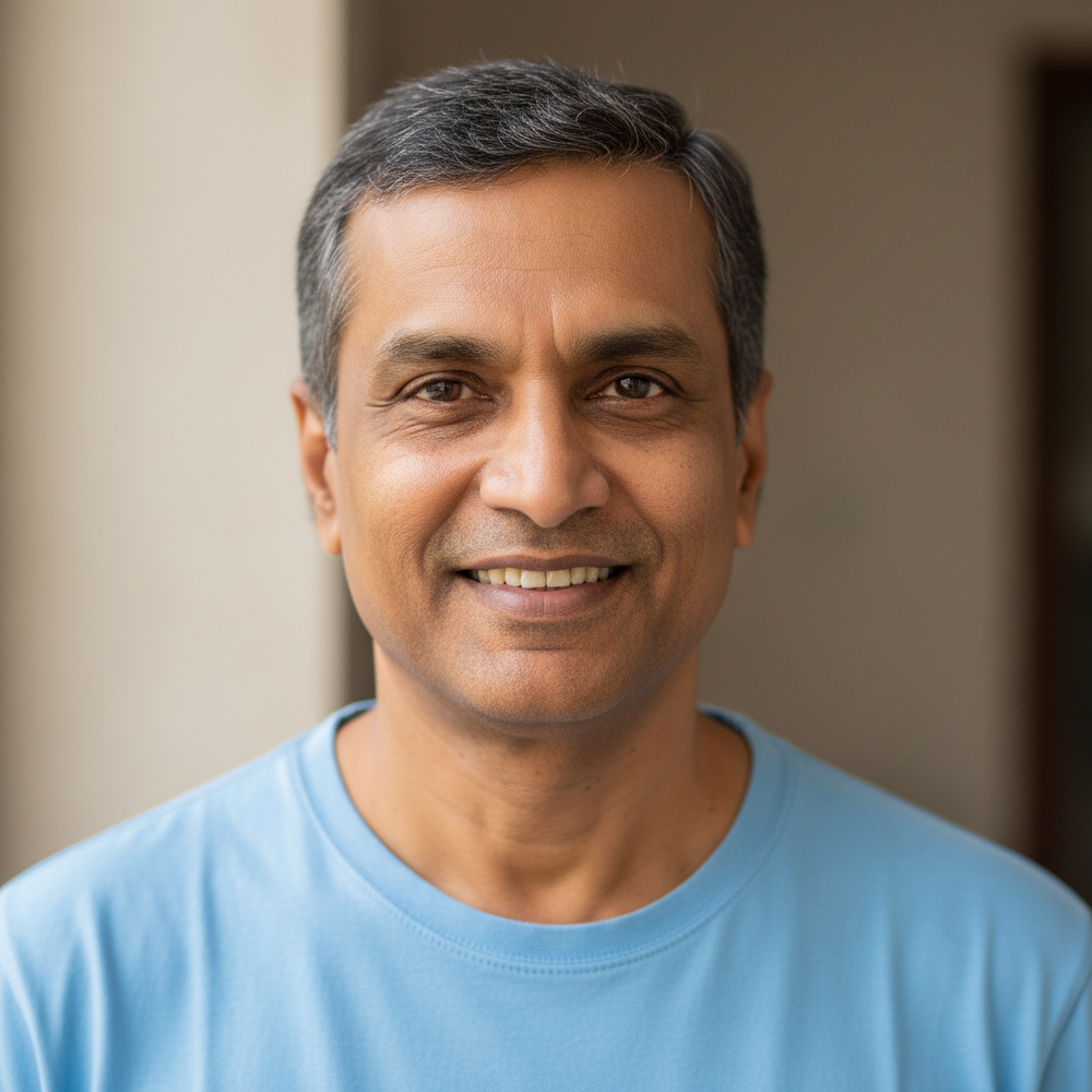 Casual South Indian Man