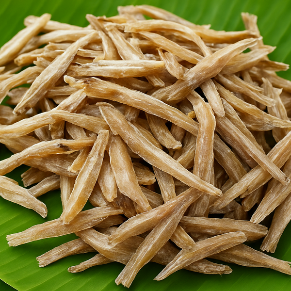 Professional product image on banana leaf
