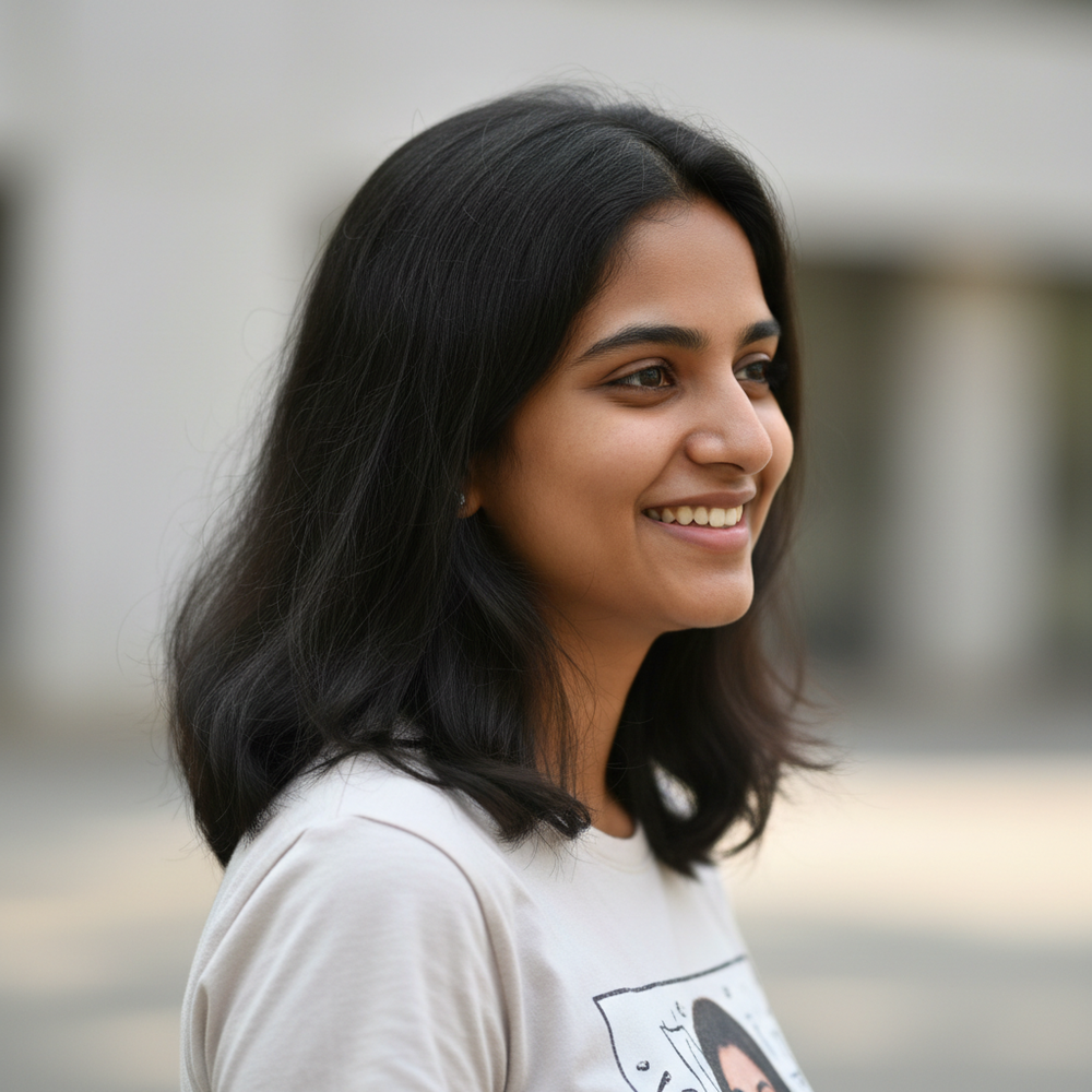 Young South Indian College Woman